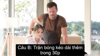 Thợ sửa ống nước cu to và em sinh viên đang nứng