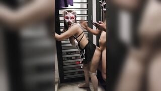 Clip doggy em khánh lý bên ban công phần 2