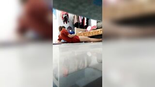 Quay Lén Em Công Nhân Tự Móc Bướm Trong Phòng Trọ 2