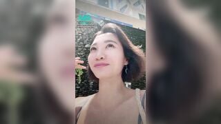 Rosababy Vip vạch vú nhờ chụp ảnh nơi công cộng 😊😊😘