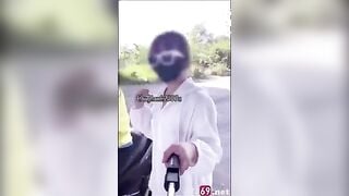 Myhanh2000 gạ tình anh xe ôm trong chòi lá
