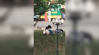 Học sinh mới cấp 3 mà liều quá chơi nhau ngoài đường luôn