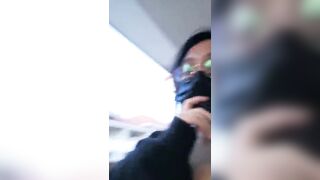 Public ở cầu thang chung cư