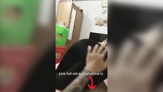 chén ny chưa đủ, thanh niên rình rình chén luôn cả chị ny 🤤🤤 ()