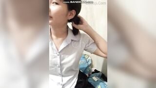 Gạ e học sinh 2ka10 chát sex thủ dâm, bé nó lồn múp vkl đang call thì bồ gọi