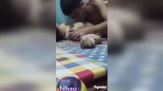 Chút thuốc cô bạn, 2 thg chỉ dám vét máng chứ ko dám địt sợ nó tỉnh
