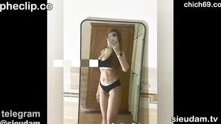 Bé Hà My 2k4 Lễ Tân Khách Sạn Vú To Trắng Múp