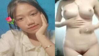 Bướm non vếu to nhìn khoái liền