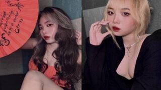 Trà My 2ka8 nước chảy không ngừng từ bướm em