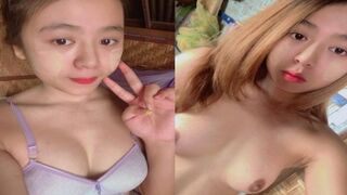 Tóc vàng mặt xinh nhưng đít hơi xệ