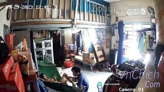 1 túp lều tranh, Niềm vui khi đi lm về là được địt bà mẹ đơn  thân