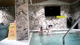 Quay Lén 2 Em Học Sinh Chung Lớp Đi Tắm Bể Bơi Tập Thể