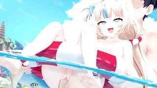 Live 2D Sameko saba