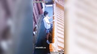 Vkl học sinh địt nhau trên chùa khi đi tham quan Vlon thật