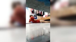 Quay Lén Em Công Nhân Tự Móc Bướm Trong Phòng Trọ 3