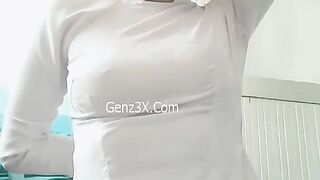 Gái teen thủ dâm, Ms tập văn nghệ về thủ dâm luôn trong bộ áo dài