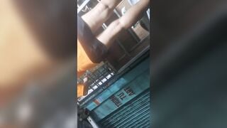 [ 12 ] | Quay lén cặp đùi chị bán cá viên chiên | #5