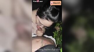 Độc lạ 500 đô gạ người lạ vào rừng bú cu xuất lên mặt sướng vl ra