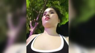 Chị mb vú to đi thể dục mà dâm đãng