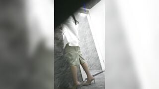 Quay lén gái đi đái tập 9