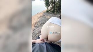 bú cu cho anh người yêu ở ngoài đường
