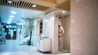 Quay Lén Phòng Tắm Tập Thể Nữ P1