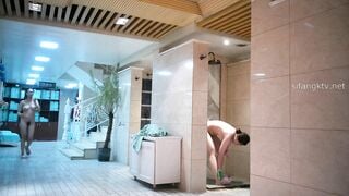 Quay Lén Phòng Tắm Tập Thể Nữ P1