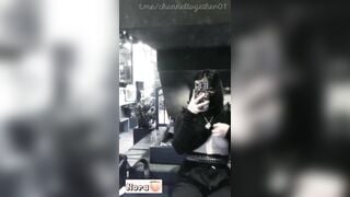 Em gái đam mê public thích khoe lồn ngoài đường và gạ tình ng lạ P9