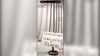 Trả kèo Tiktoker Show vú móc lồn trên Live ngon vl