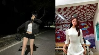 Clip sex nữ sinh chân dài lần đầu địt nhau