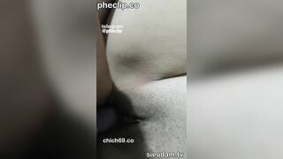 Nghịch lồn thâm của con Bạn r djt nhau Lồn khít làm e nó khóc