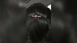 Em nữu sinh kính cận bồn chứa tinh muốn xuất vô em ngon lành