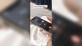 Cô vợ đi làm vất vả