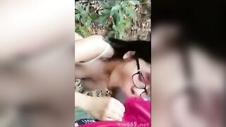Độc lạ, Teen 2ka8 Gạ Châu Phi bú Cu djt nhau trong rừng