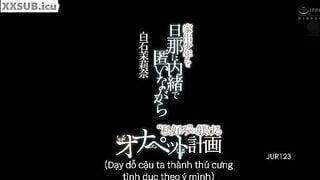 JUR-123 Em cho nhóc hàng xóm đụ vì lâu ngày chồng không đụ