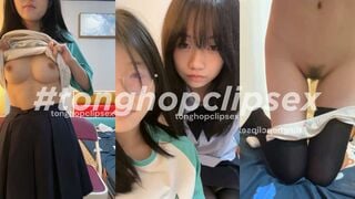 K2z912 - Em Kính Cận Thủ Dâm Trong Kí Túc Xá 8
