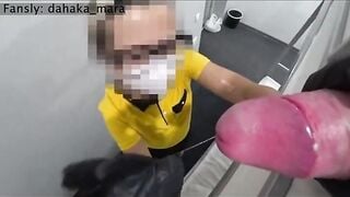 Sục cu trên Đầu Chị lễ Tân đang làm việc được chj cho djt nhau