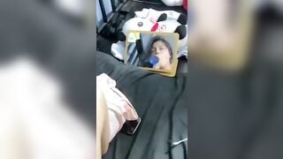 Cạ mãi chim anh không cứng lên được phải dùng cả gel bôi trơn để chịch 2