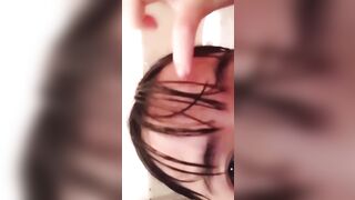 Gái bầu thủ dâm khoe lồn trên mạng cho các anh trai xem sục cu