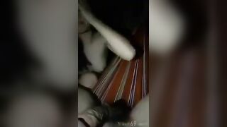 Nửa đêm nứng ra Cafe võng, Được e HS Cho Bóp Vú sục Cu djt Nhau sướng vl