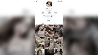 Hot tiktok em gái tập live