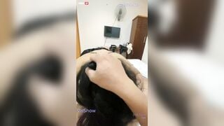 Bé 2k1 lồn múp dâm đãng bdsm rên thổi kèn lút cán, gắn thêm đuôi cáo cực dâm đãng