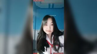 Học sinh mới lớn vú to lồn múp khoe hàng dâm đãng
