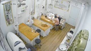 Quay lén tiệm SAPA chuyên chăm sóc lồn cho các chị em