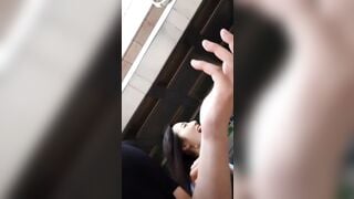 Gạ chịch ng lạ thấy e gái lang thang trên phố nên mở lời gạ về nhà chịch nhau cả ngày