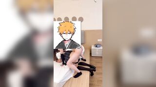 chịch từ phòng tắm ra đến ban công cùng bé SGBB thích cosplay nữ sinh