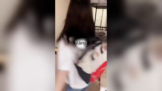 Học sinh chủ động đến nhà bạn trai và cái kết bị địt sưng lồn