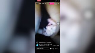 Đêm rồi lên ig khoe lồn 2