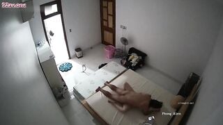 Hack camera nhà mẹ vợ thấy mẹ vợ địt xung quá