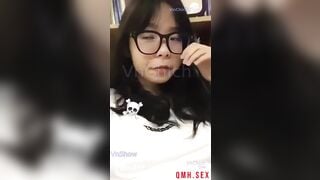 Múi mít Minh bee vú mới nhú cực non bị bạn trai leak full clip show vú móc bím mới tí